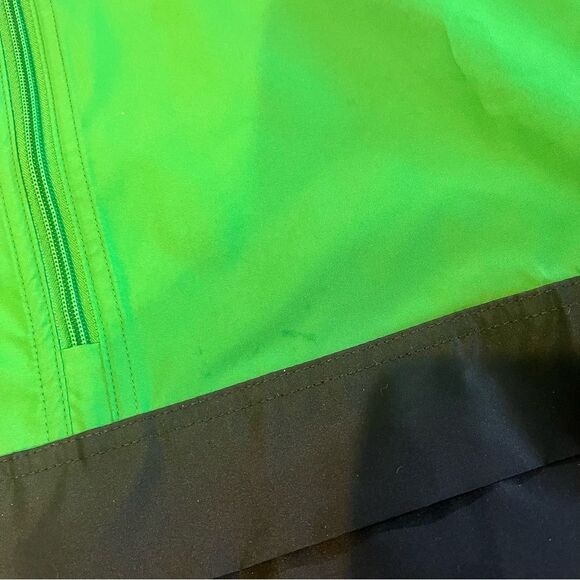 Champion Green Myth/Navy Coloblocked Packable Jacket Size Small - Picture 8 of 11